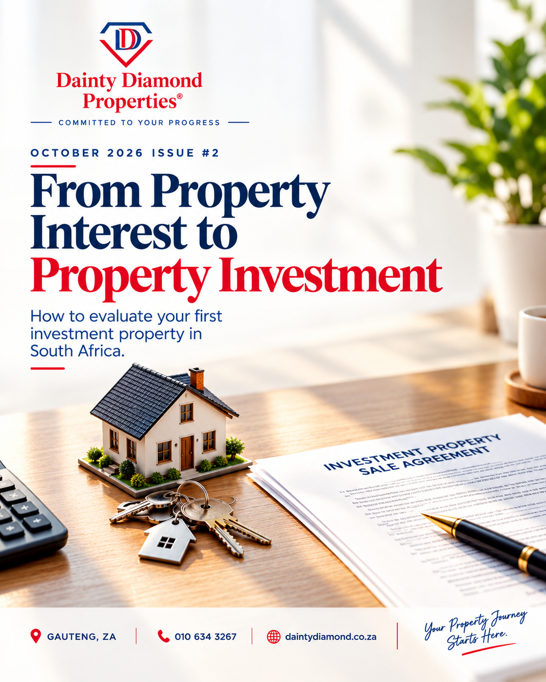 FROM PROPERTY INTEREST TO PROPERTY INVESTMENT: How to evaluate your first investment property in South Africa