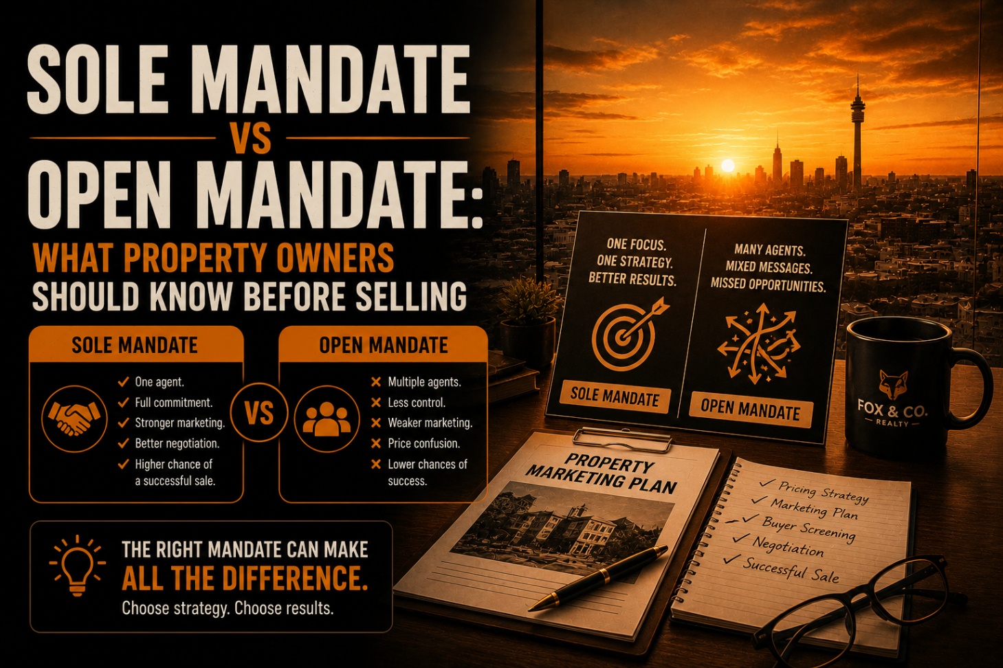 Sole Mandate vs Open Mandate: What Property Owners Should Know Before Selling