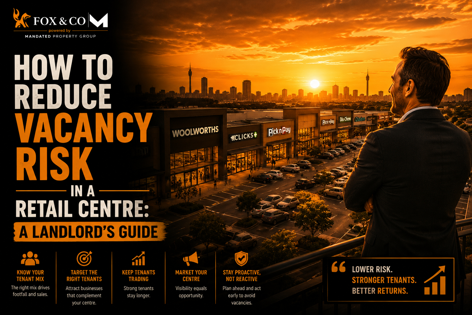 How to Reduce Vacancy Risk in a Retail Centre: A Landlord's Guide