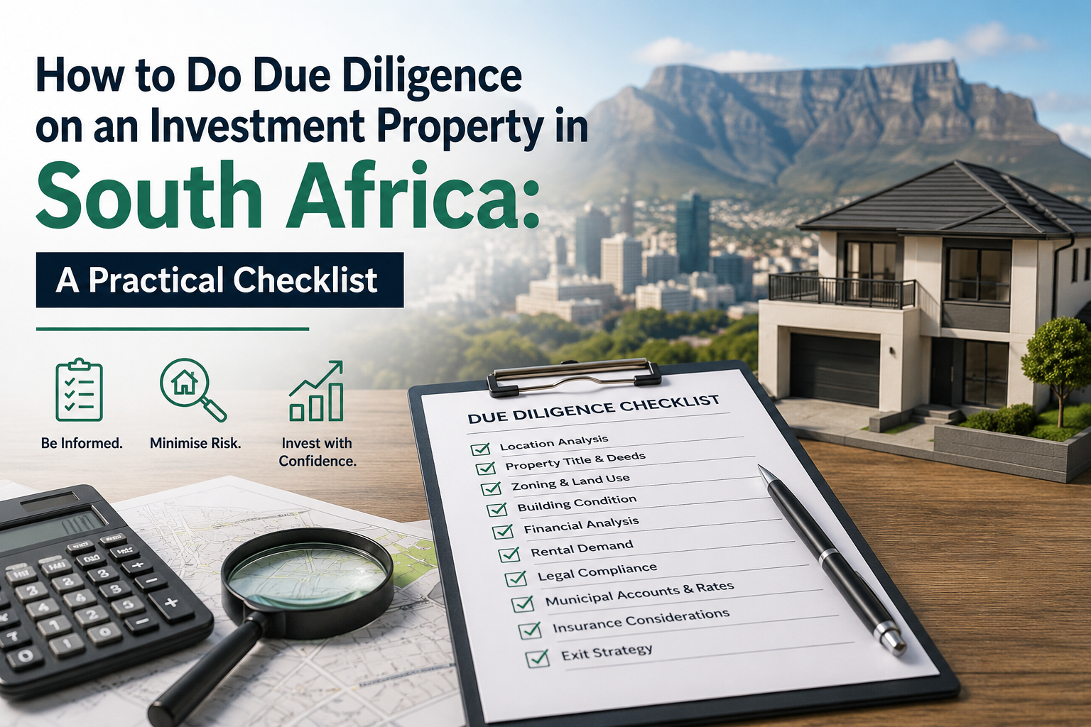 How to Do Due Diligence on an Investment Property in South Africa: A Practical Checklist