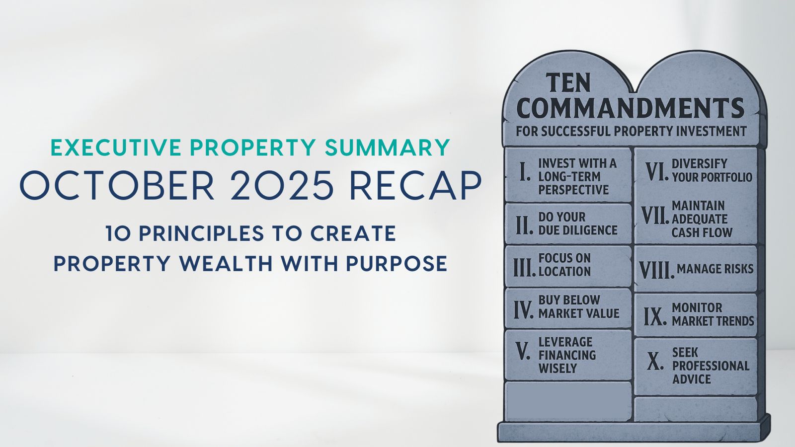 The Executive Property Summary October 2025