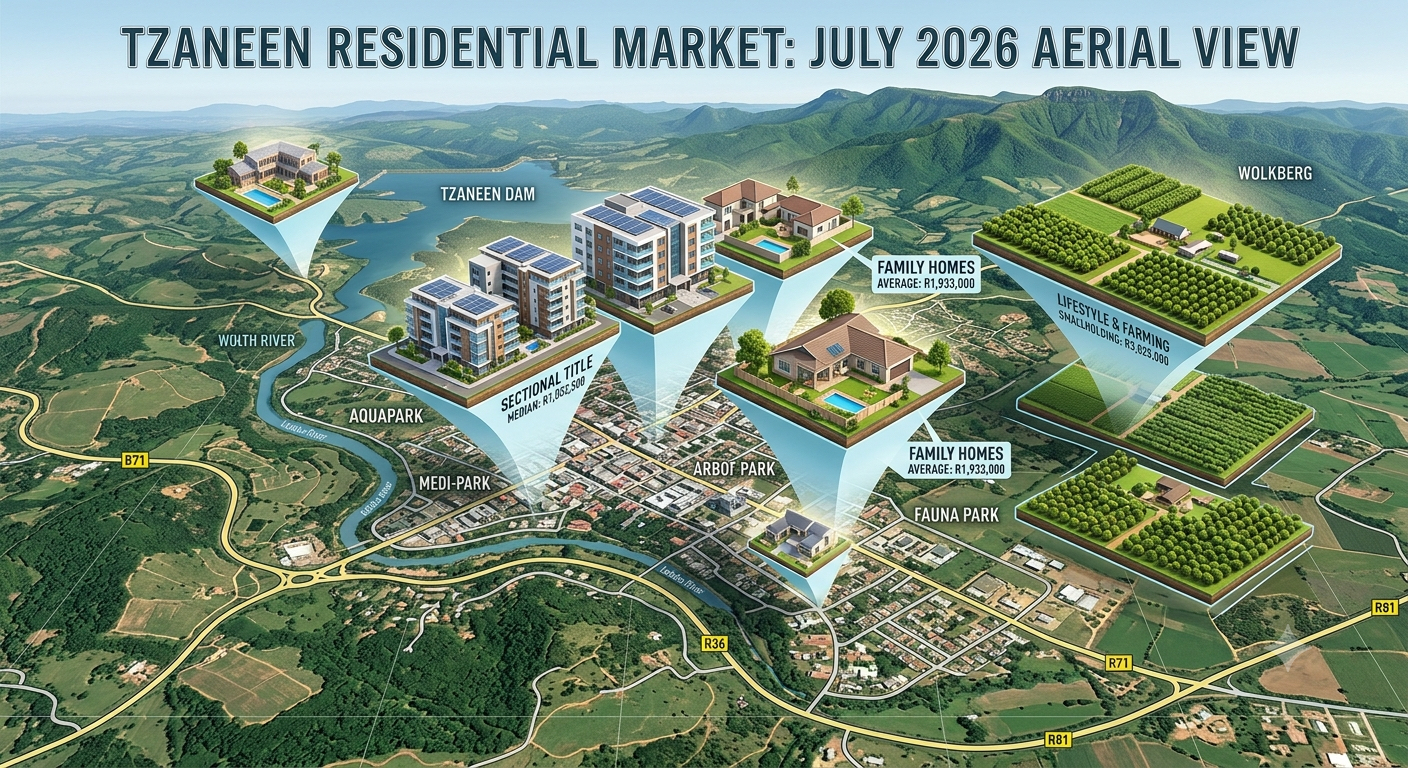 TZANEEN RESIDENTIAL MARKET REPORT: SUBURB-BY-SUBURB ANALYSIS (JULY 2026)