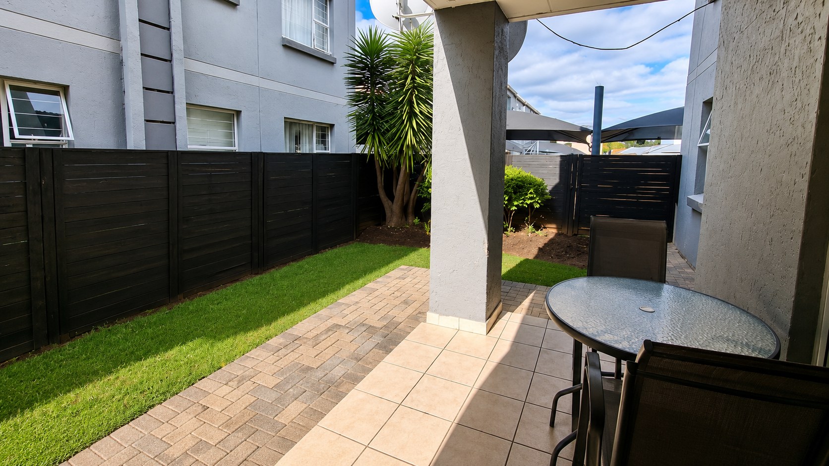Spacious Ground Floor Apartment with Private Garden in a Secure Complex